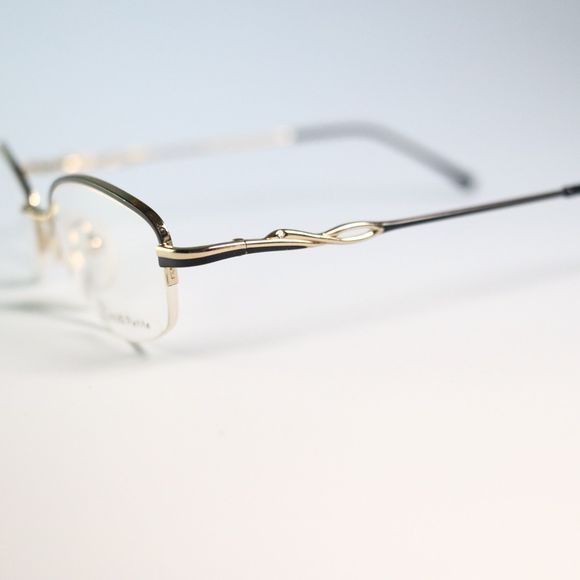 Diva petite Eastern States 9159 48-18 135 C-2.E eyeglasses gold half rim N14 main image 8